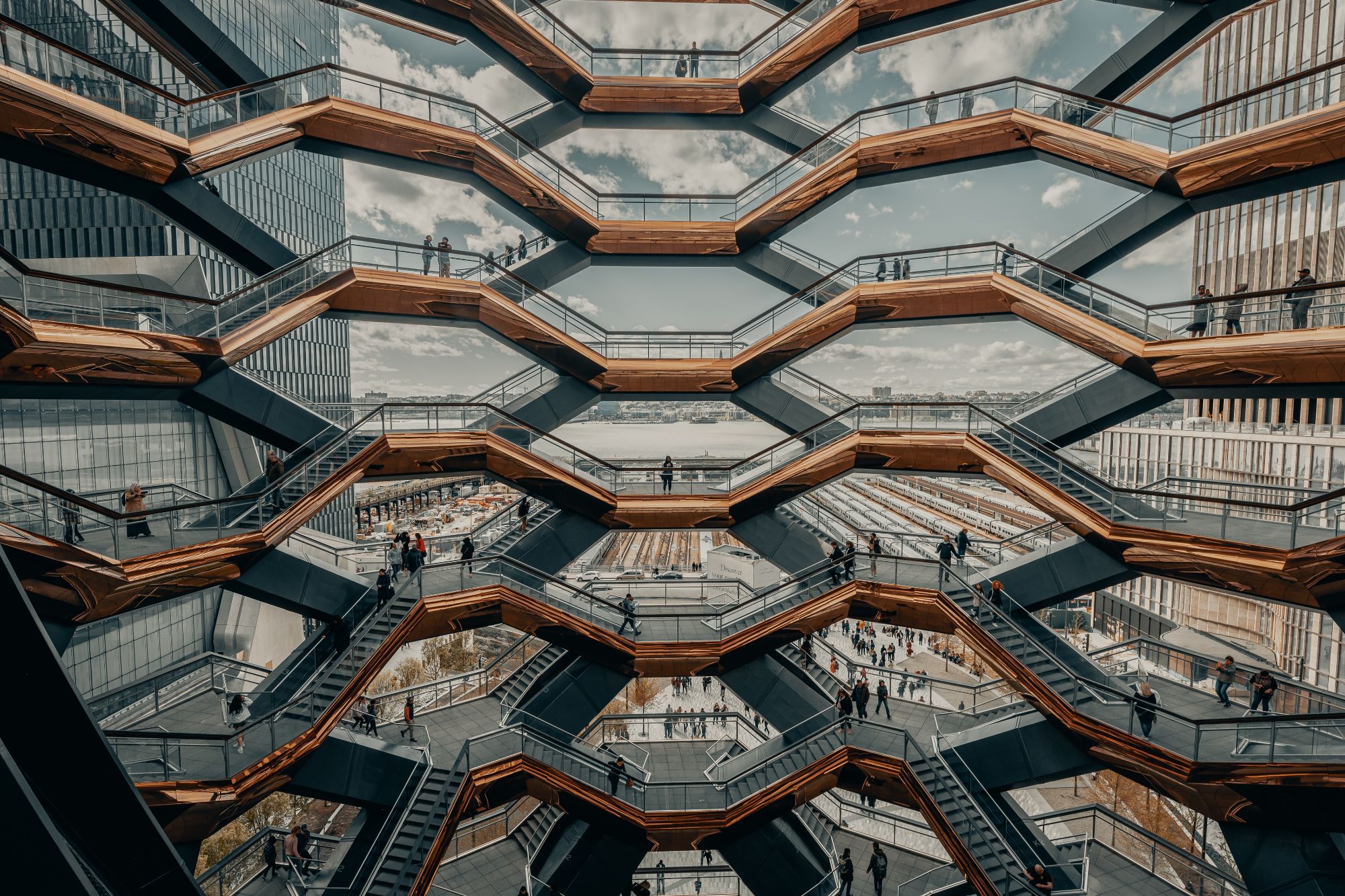 Honeycomb NYC | The Vessel | Hudson Yard Clay Banks on Unsplash Hudson Yards: Redefining New York City's Skyline: