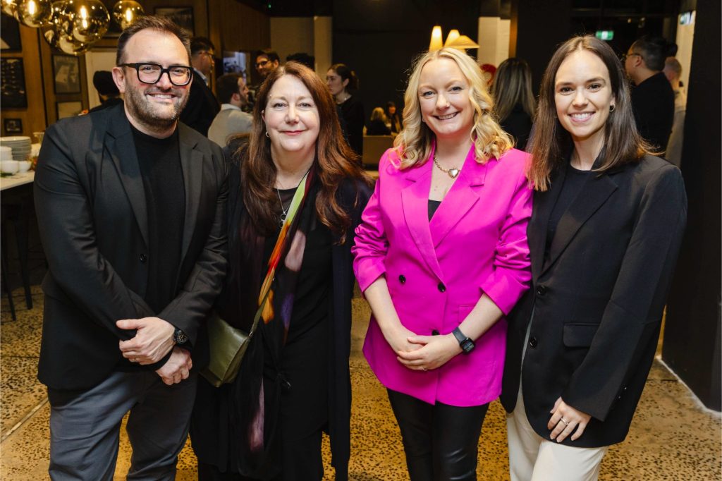 Krost Gold medal panel: Future of workplace wellness Left to right, Rob Backhouse, Sue Fenton, Emily Rayner, Emily Carter