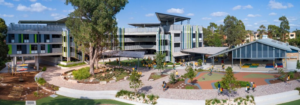 Homebush West School outdoor classrooms