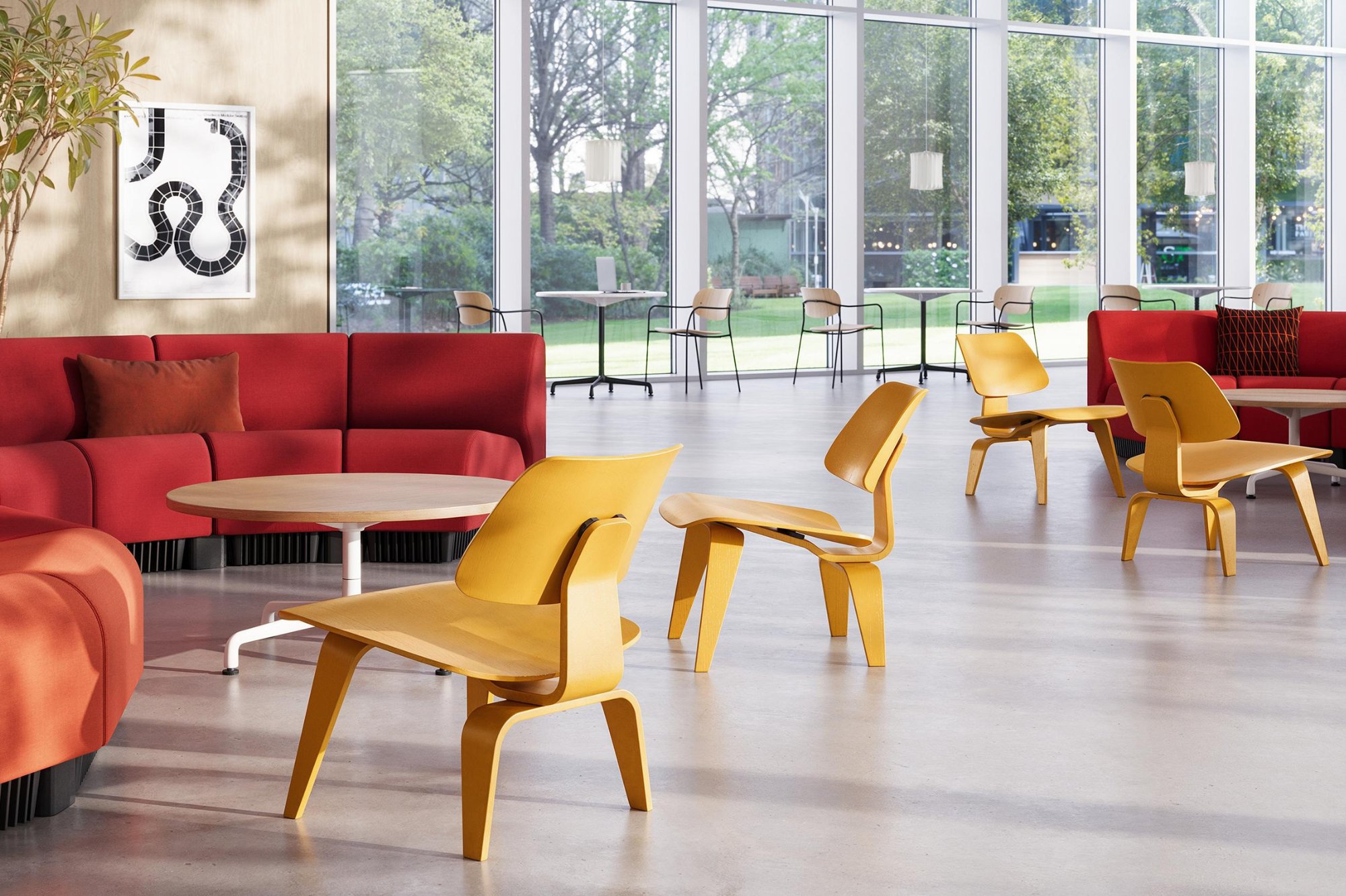 Herman Miller Evans LCW エボニー ヴィンテージイームズ Reimagined