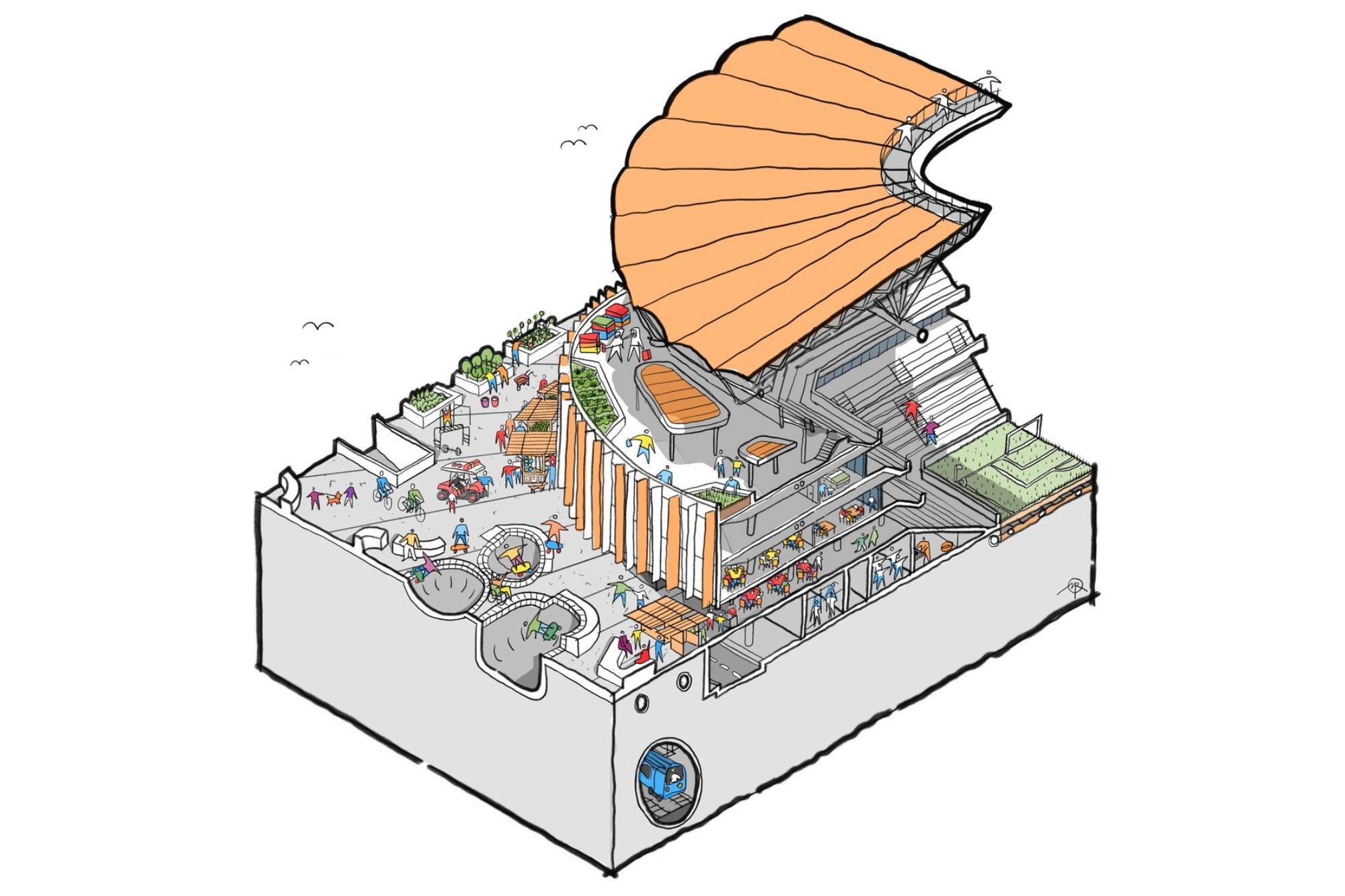 stadium