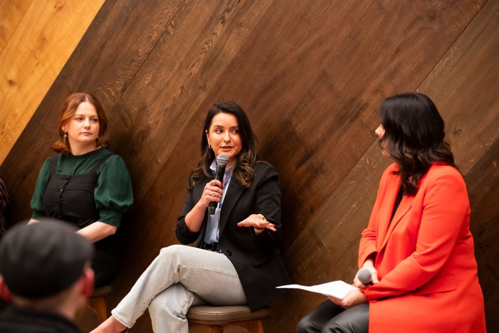 Manuela Millan at Master of Materials panel