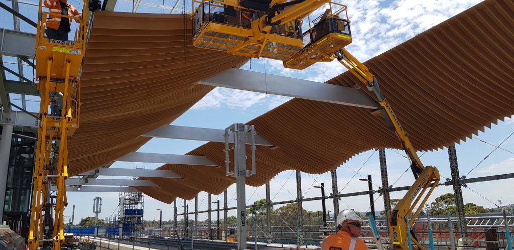 Rolling roof comes to life with digital fabrication