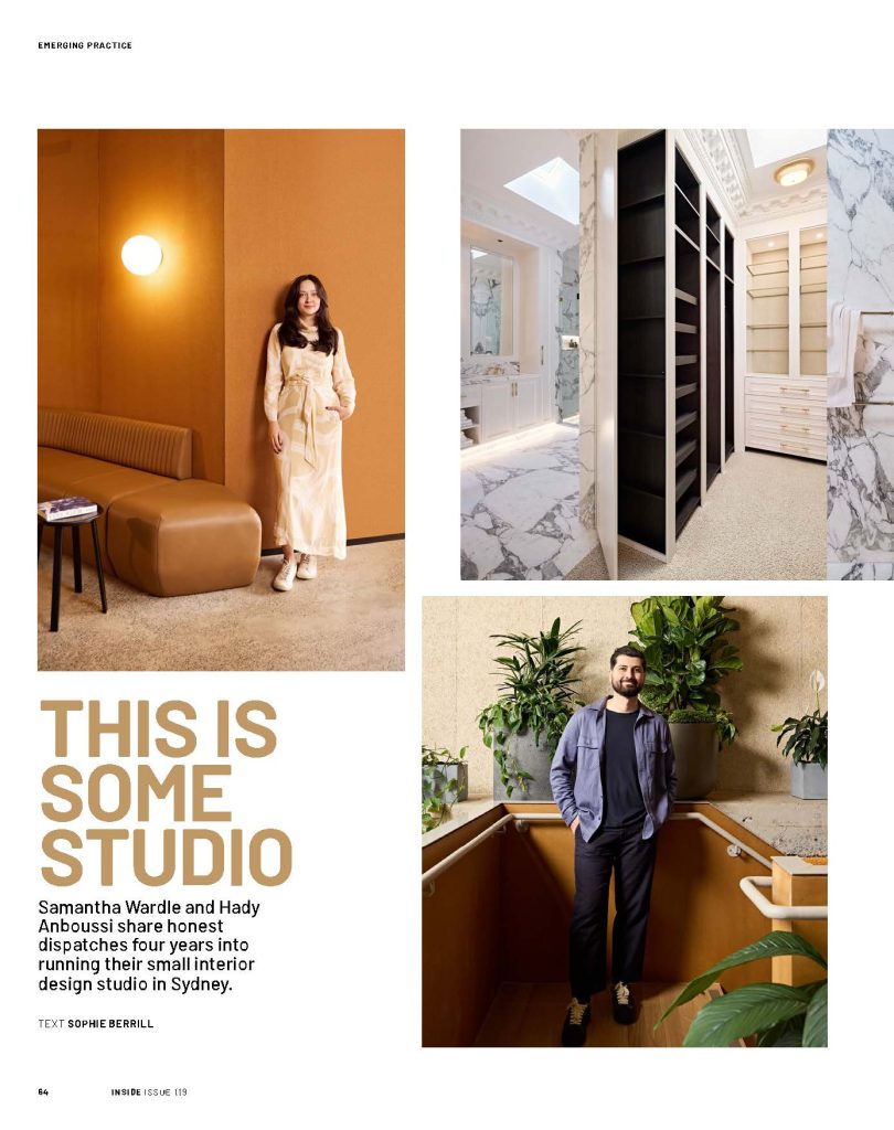 Some Studio inside magazine