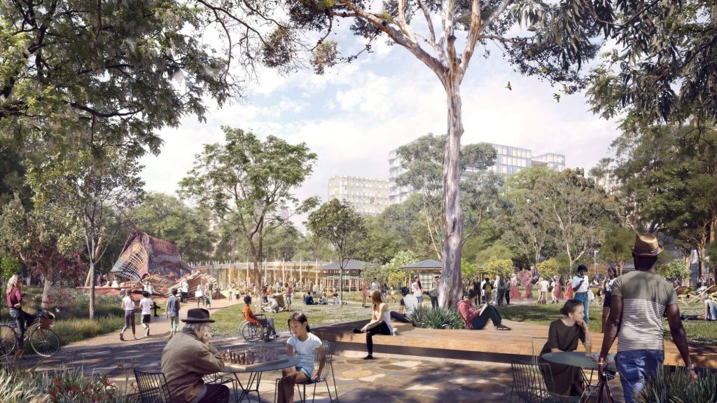 Bradfield City Centre Central Park