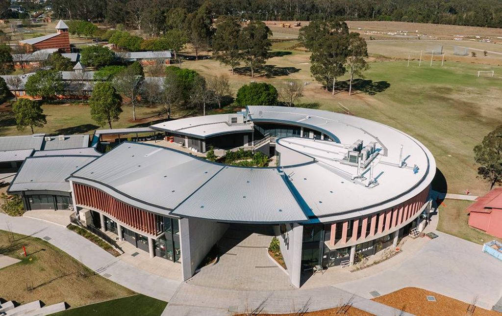 LYSAGHT LONGLIFE profile roof. Warren Integrated Studies Hub