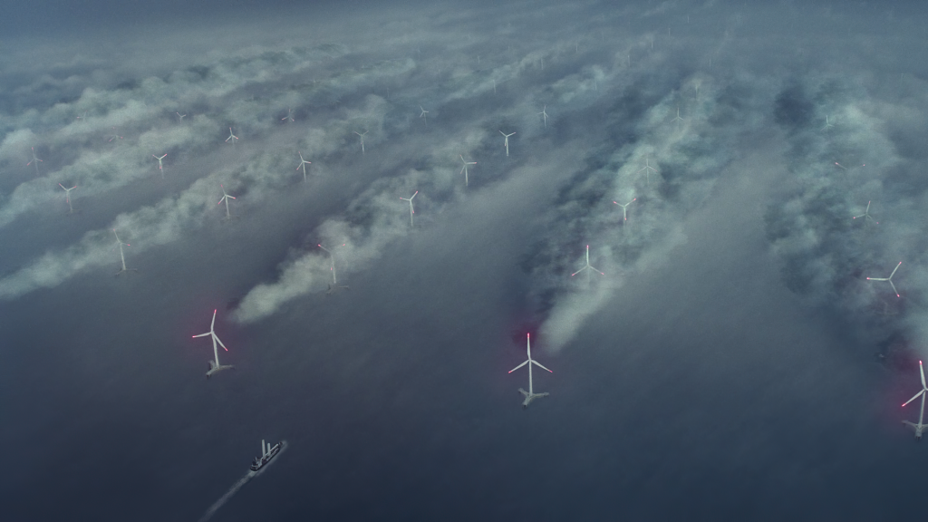 The Great Endeavour. Off-shore wind farm