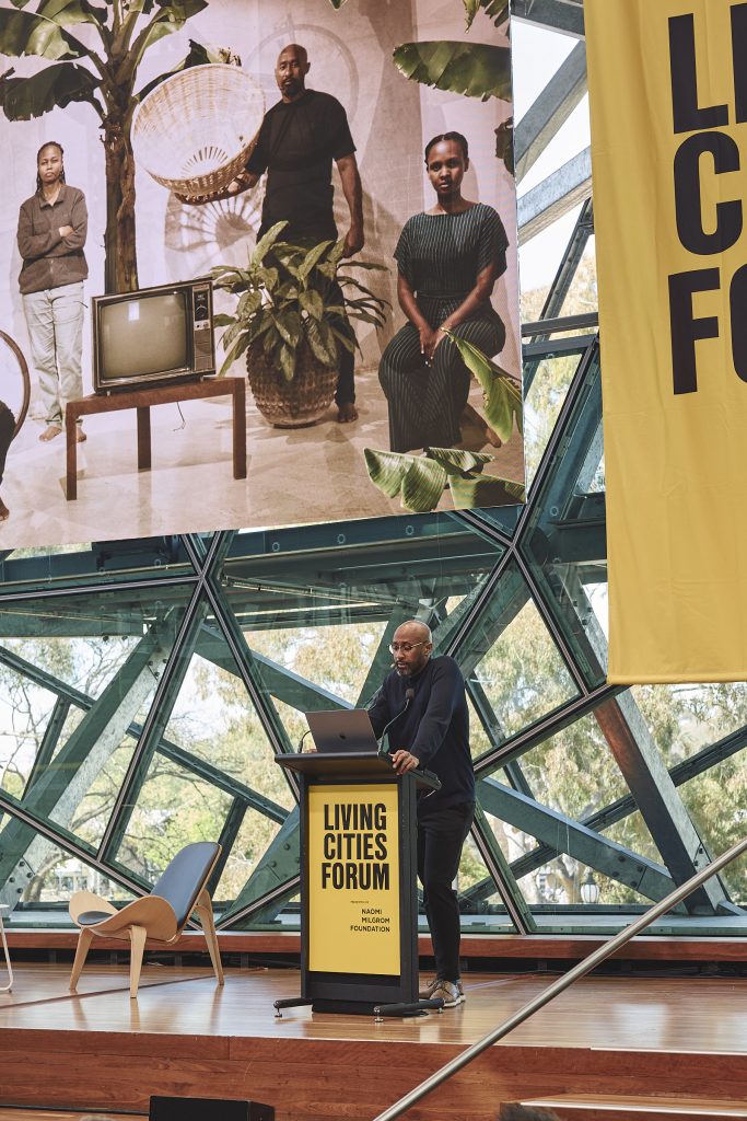 Living Cities Forum, Melbourne. Kabage Karanya. Photography by Michael Pham.