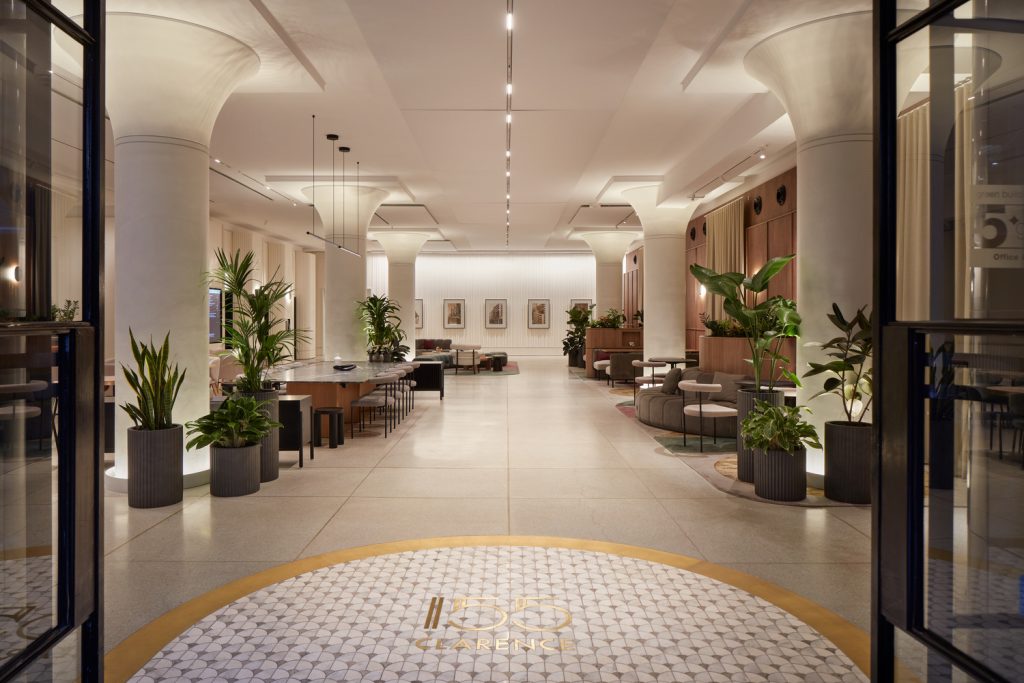 155 Clarence Street Sydney lobby