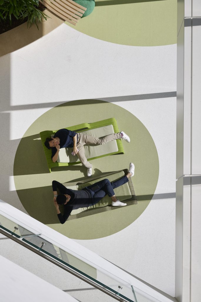 Outdoor areas for soaking in the sun. Photography by Earl Carter.