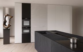 miele matte black range