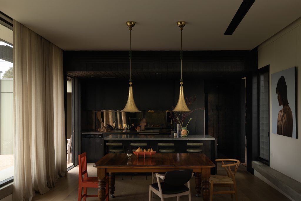 A dramatic dining space. Image supplied.