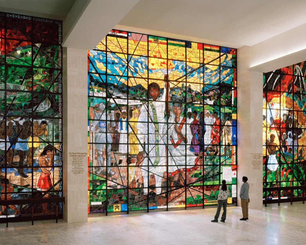 Interior considerations resonate with the Ethiopian context and its people.