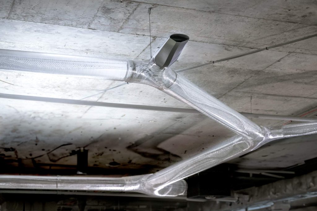 The first 3D-printed air diffusion system