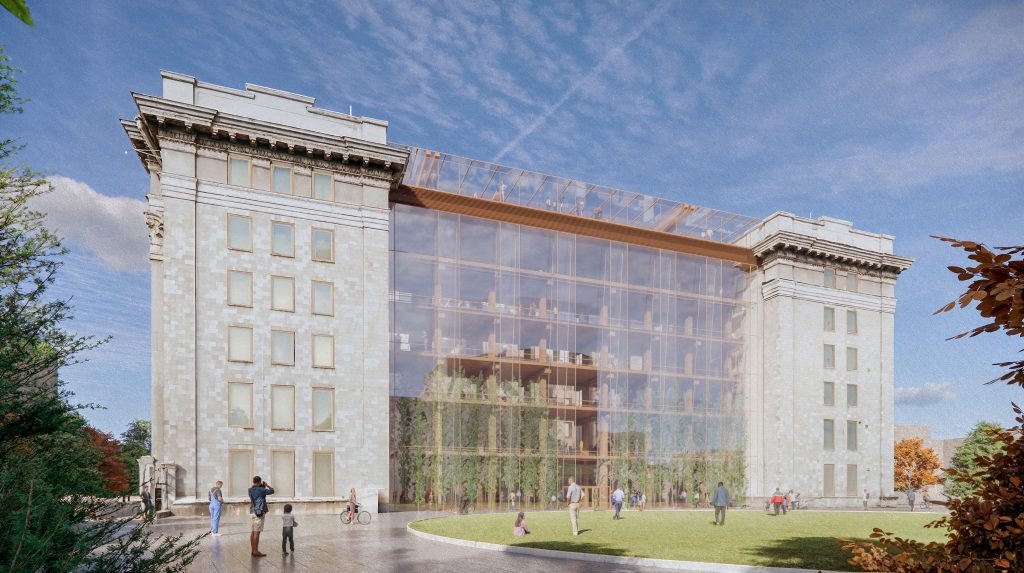 Regional Administration Building proposed by Jansen Che
