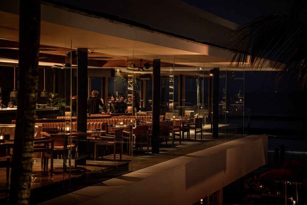 Saltlick at night