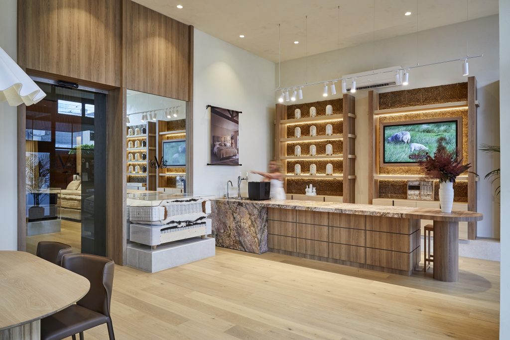 Vispring Melbourne showroom