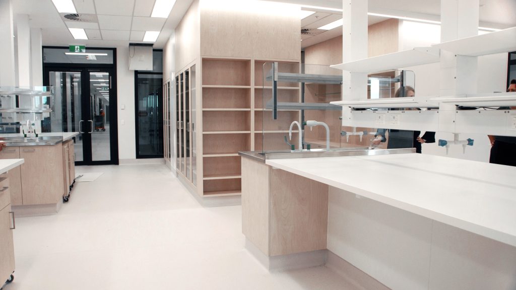 laboratory design at Minderoo