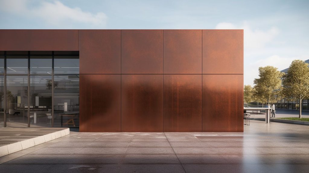 Corten Steel BiPV