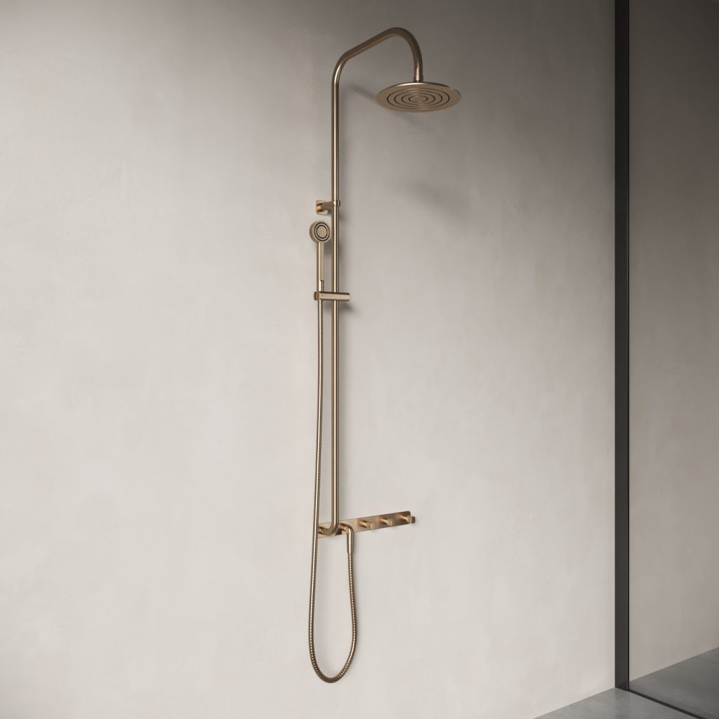 Figura Form Wall Dual Shower