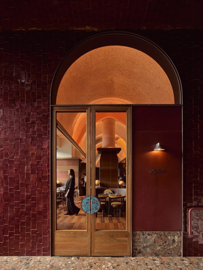 How colour set the tone for success at Bar Julius - Australian Design ...